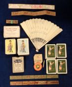 Trade issues, Fry's, a selection, 5 fold out 12