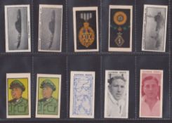 Trade cards, Clevedon Confectionery, a collection of 34 type cards from many different series inc.