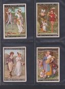 Trade cards, Goodall & Son, Times Footsteps, 7 twelve page calendar & almanac booklets for 1876,