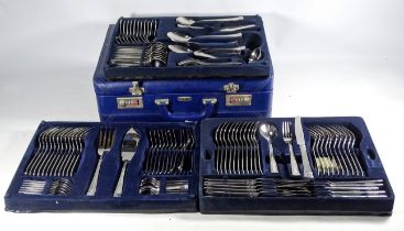 A Berghaus cutlery service for twelve place settings - stainless steel including fish eaters and
