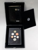 A Royal Mint Royal Shield of Arms proof set - 2008, boxed.