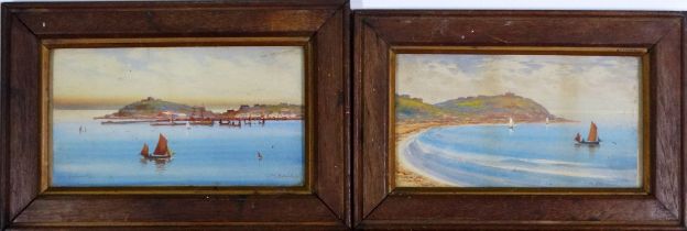 Garman Morris ARONDALE (act. 1900-1930) Falmouth Watercolour Signed and titled lower edge Framed and