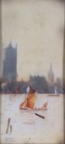 Garman Morris ARONDALE (act. 1900-1930) The Tower Watercolour Signed and titled lower edge Framed