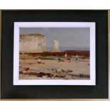 # Fred APPLEYARD (British 1874-1963) Old Harry Stack Oil on board Signed lower right Framed