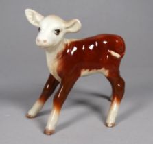 A Beswick Hereford calf - model number 901B, height 10cm.