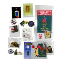 1996 Atlanta Olympic pin badges - twelve various. (12)