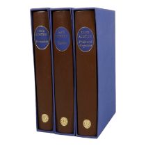 AUSTEN Jane - Folio Society, three volumes with decorative boards, Pride and Prejudice, Emma and