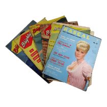A collection of 1950's-60's entertainment magazines - titles including Rascal and Blighty.