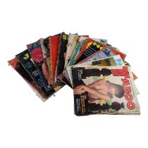 A collection of 1960's-70's adult magazines - including first edition Blaze magazine, together