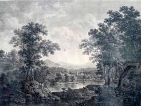 William Woollett (1735-1785) after John Smith of Chichester (1717-1764) Classical Landscape