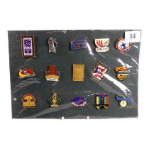 1996 Atlanta Olympic pin badges - fifteen various. (15)