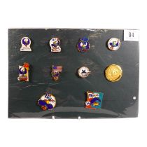 1996 Atlanta Olympic pin badges - Paralympics ten various. (10)