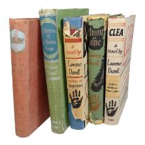 DURRELL Lawrence - The Alexandria Quartet, published Faber & Faber, first editions, including