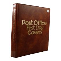 Post Office album containing 92 First Day Covers.