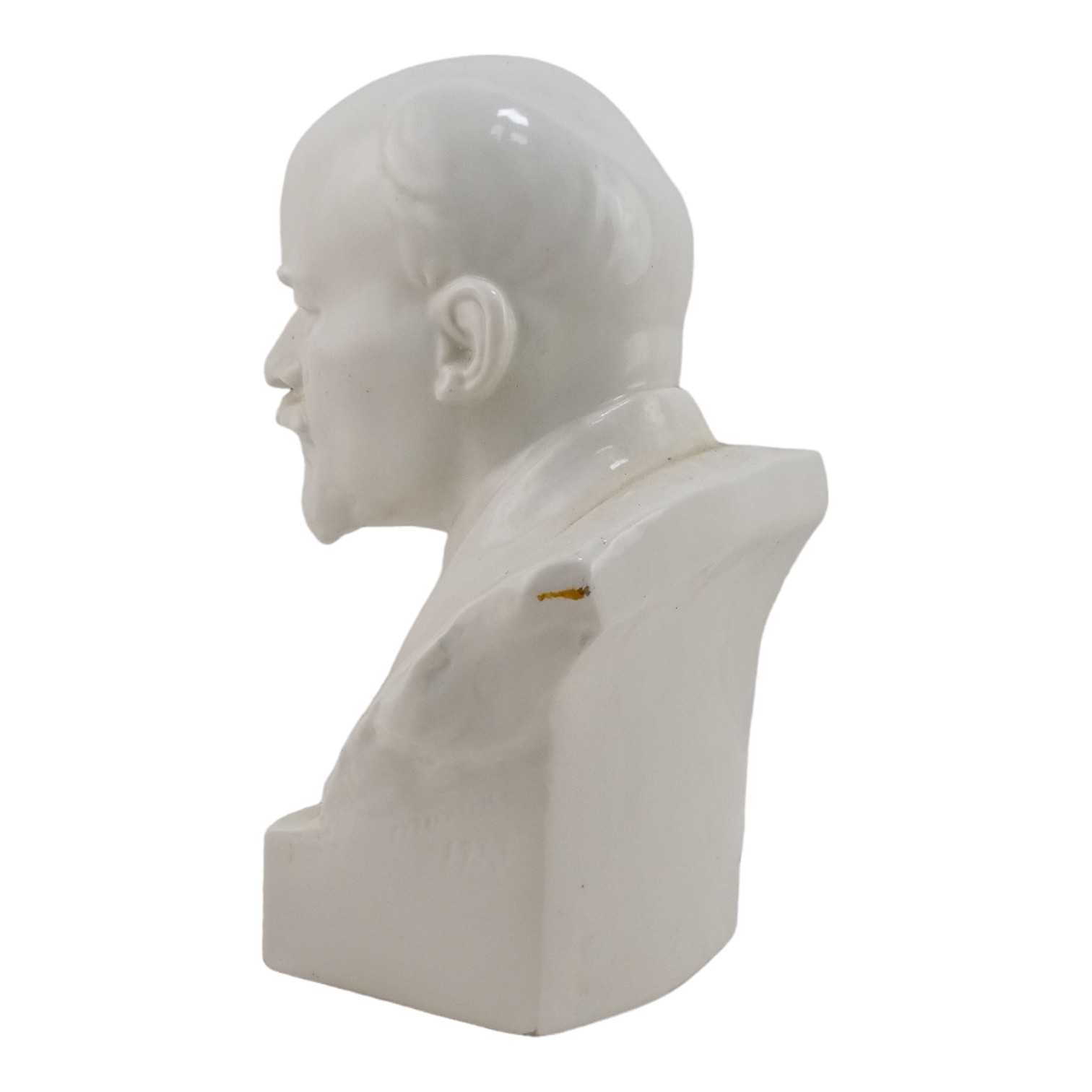 A blanc de chine figure of Lenin - bearing facsimile signature to square base and indistinctly - Image 7 of 12