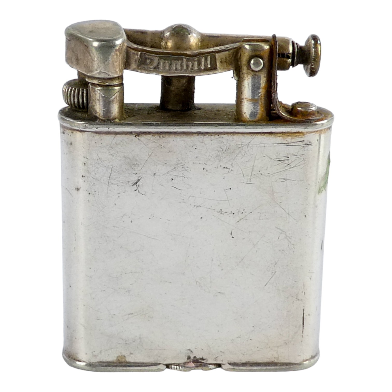 An Art Deco style Parker Beacon silver cigarette lighter - London 1936, Parker Pipe Co, rhombus - Image 4 of 15