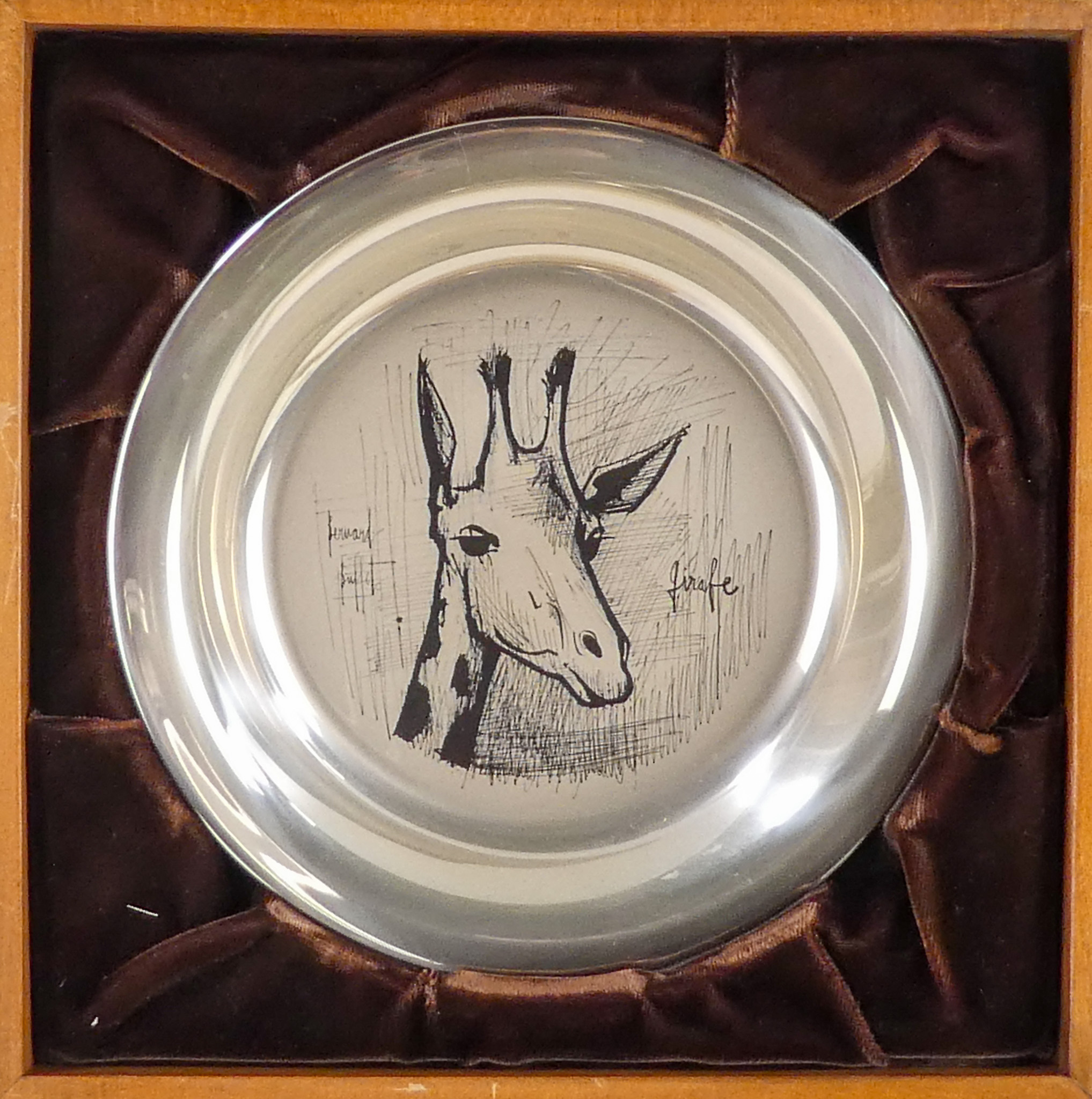 A collection of three silver plates - engraved limited editions featuring images of African - Image 6 of 9
