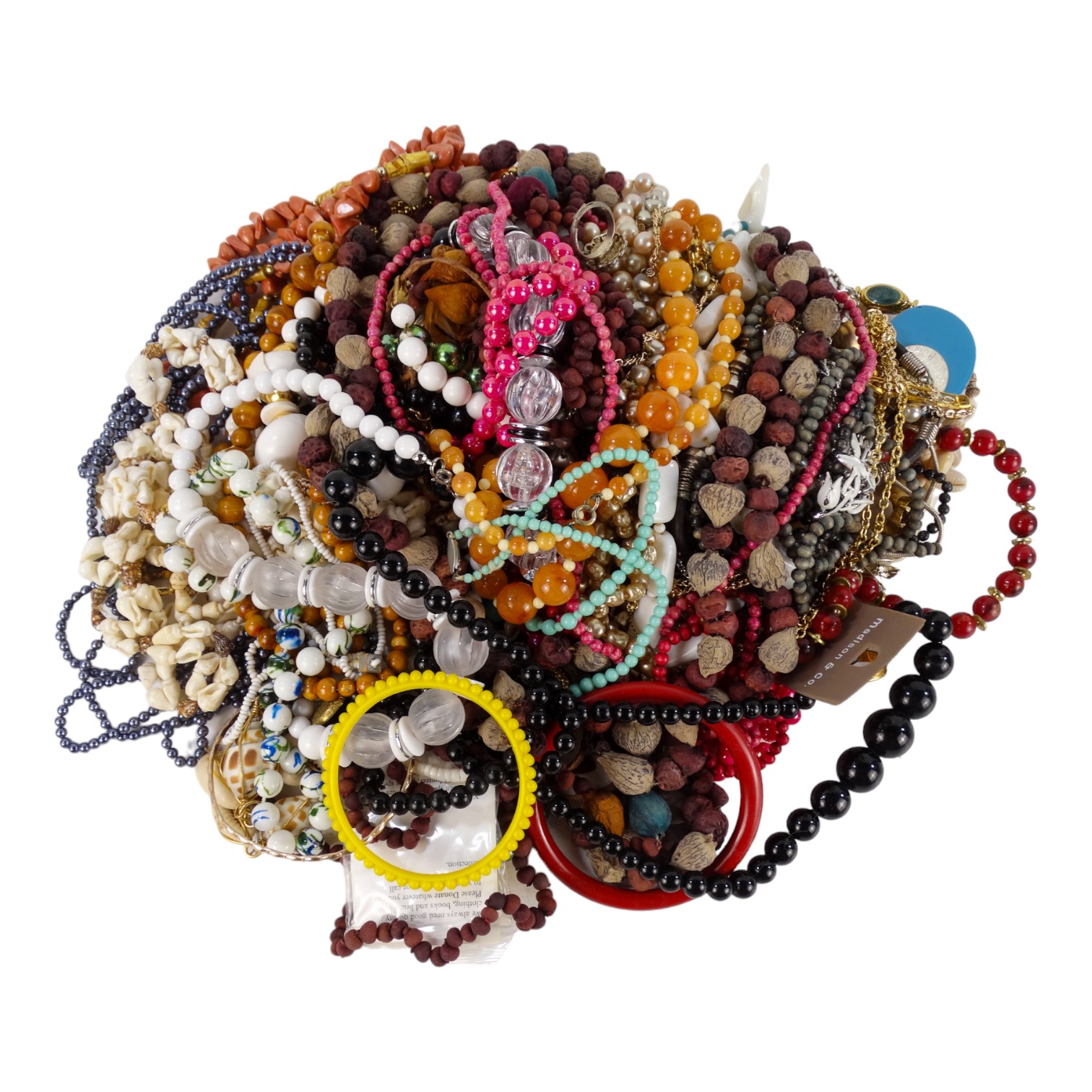 A quantity of costume jewellery. - Image 2 of 2