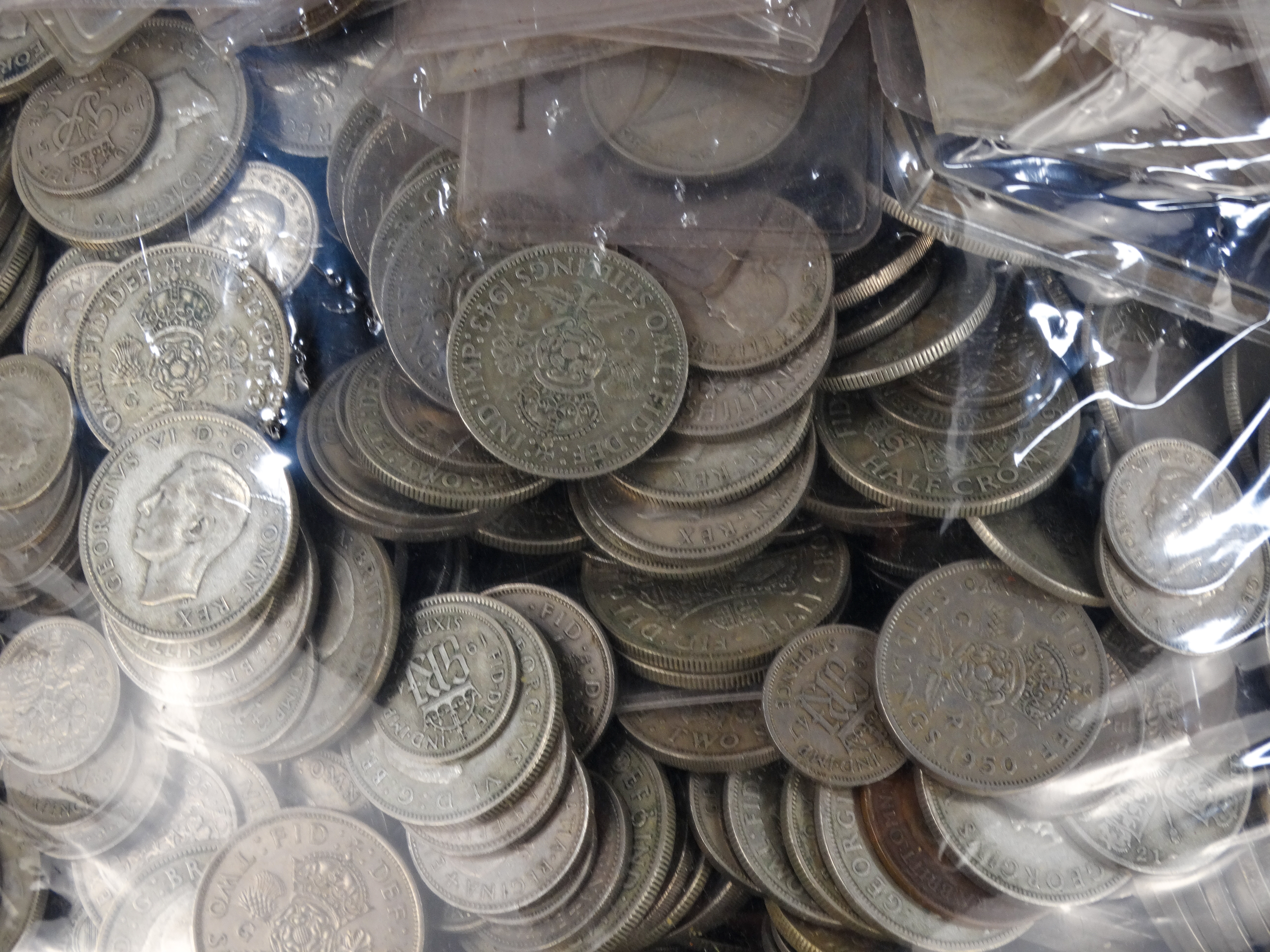 A quantity of United Kingdom 'silver' coinage - mostly 20th century with some earlier, including a - Image 2 of 5