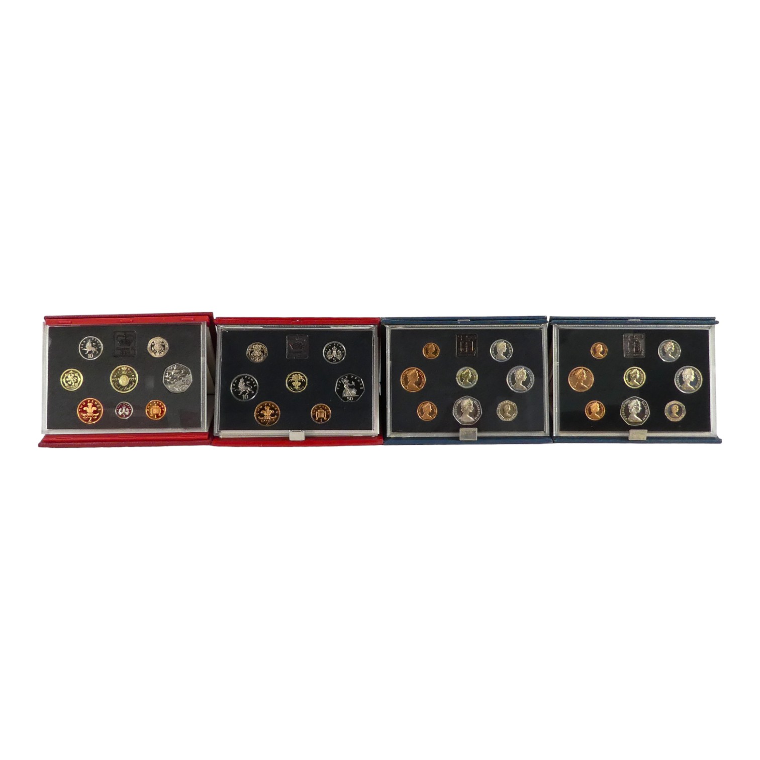 A collection of UK post-decimal proof set coins - 1971, 1977, 1978, 1980-1992 inclusive and 1994 and - Image 2 of 3