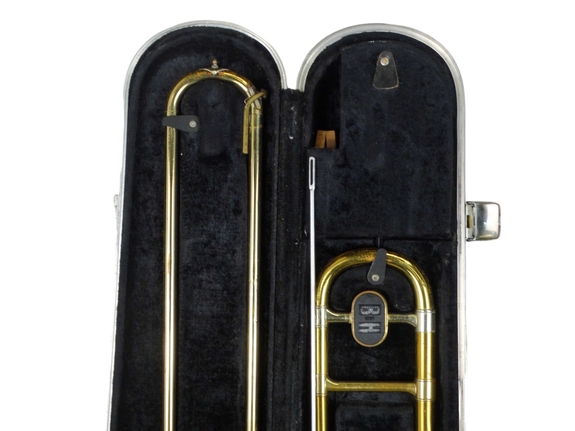 A 20th century trombone - by Boosey & Hawkes, in a hard case. - Image 9 of 11