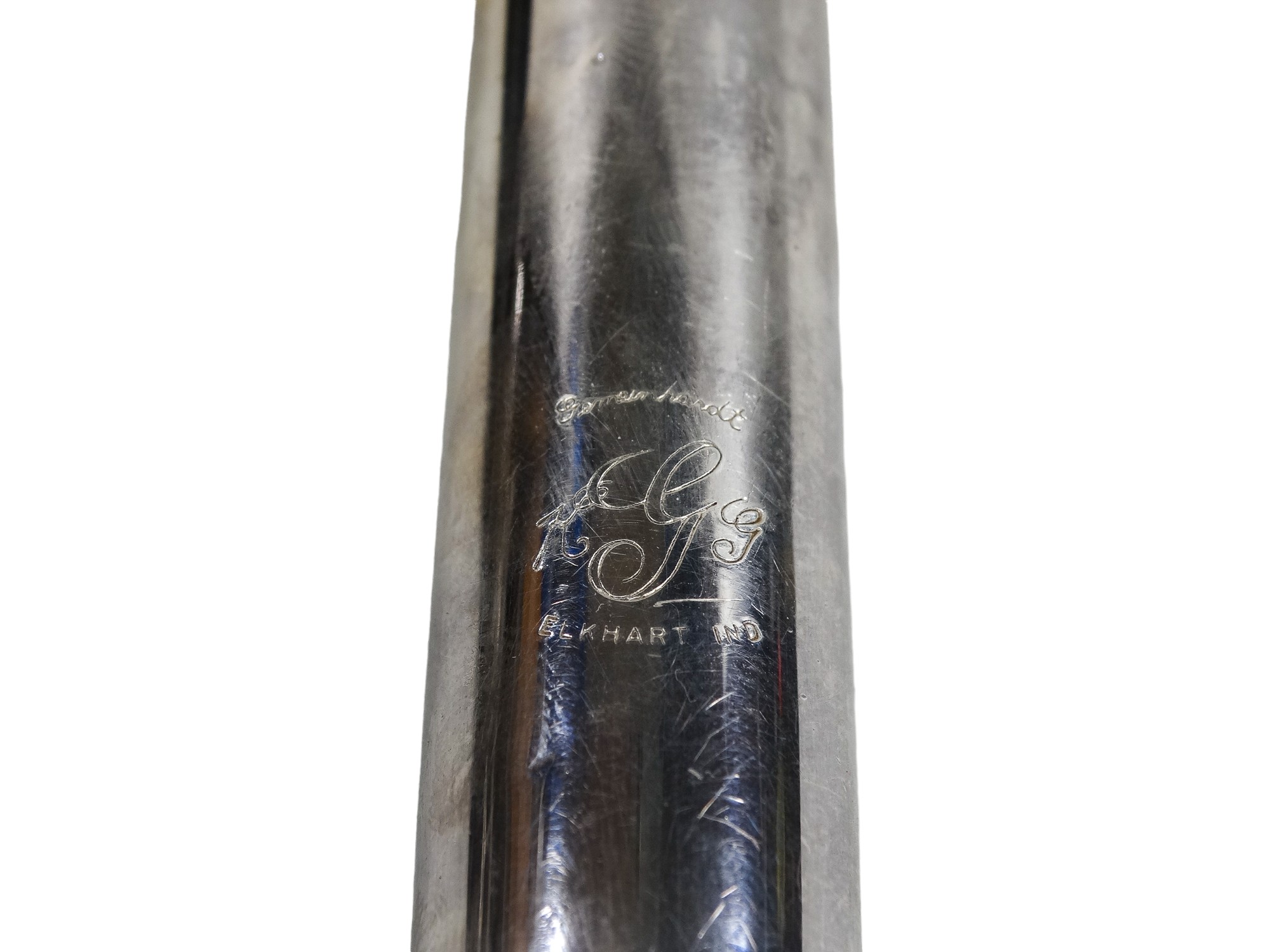 A late 20th century flute - by Gemeinhardt, boxed with guide book. - Image 4 of 9