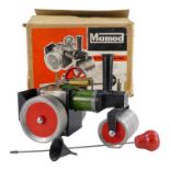 A Mamod steam roller - boxed with accessories, 22cm.