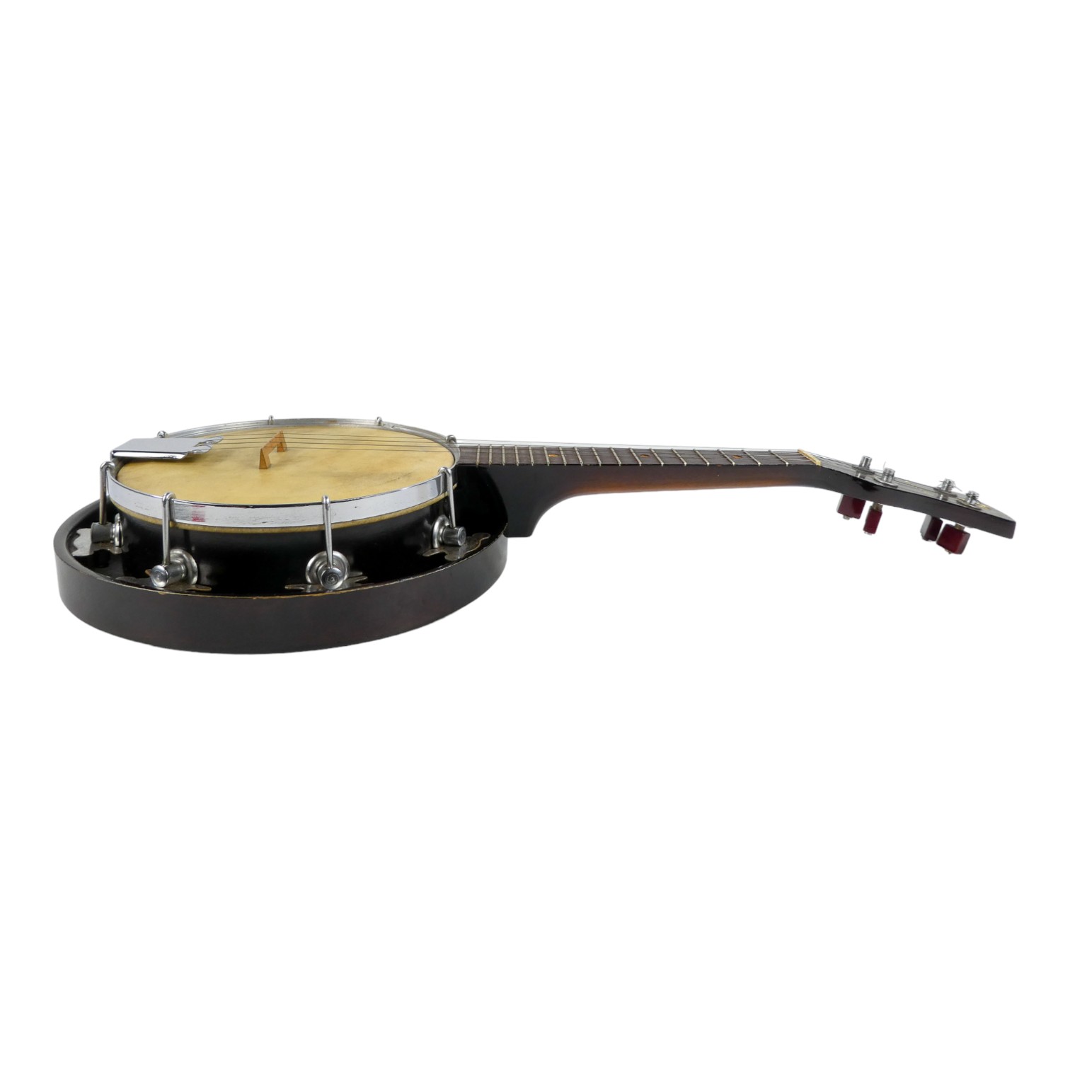 A GHS banjo ukulele - melody-uke, with original case. - Image 5 of 7