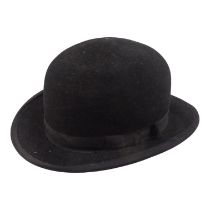 A gentleman's bowler hat - by Falcon, aperture 20.5 x 16cm.