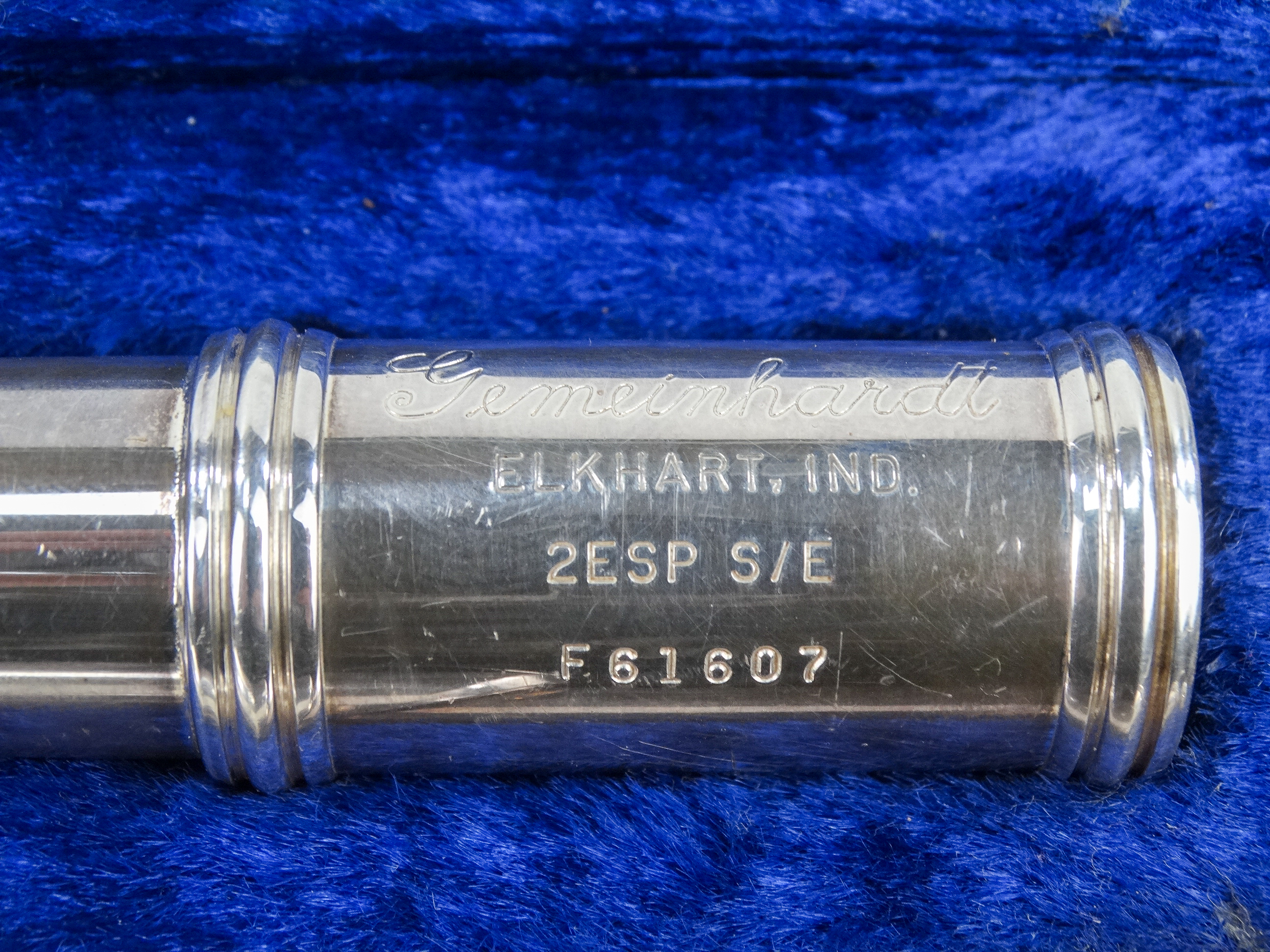 A late 20th century flute - by Gemeinhardt, boxed with guide book. - Image 6 of 9