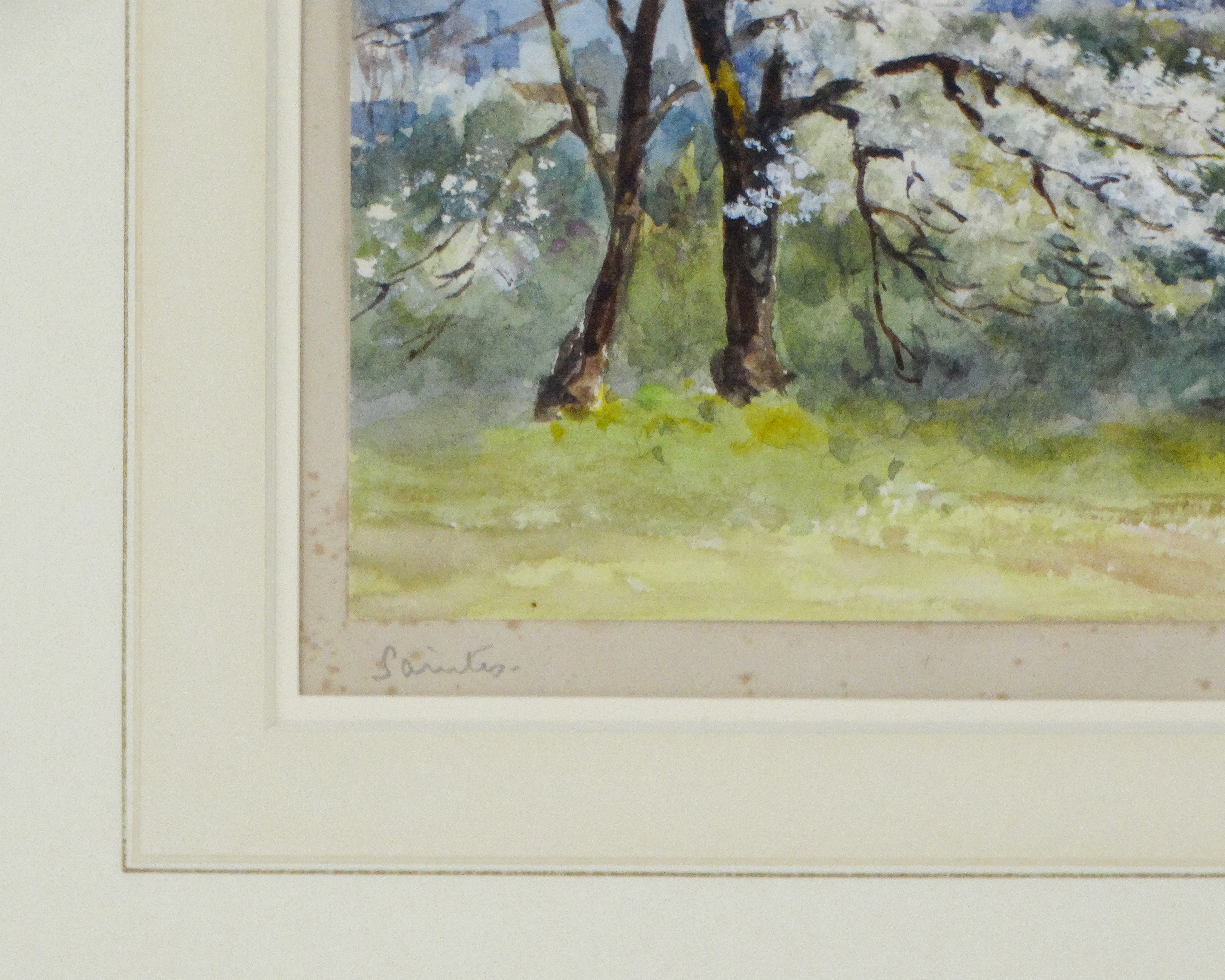 Lady Frances MAXWELL-LYTE (British 1853-1925) Saints Watercolour Framed and glazed Picture size 20 x - Image 3 of 4