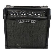 A Line 6 Spider IV 15 amp amplifier - with instructions.