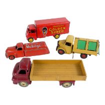 Dinky Toys - a No. 919 Dinky Supertoys Guy Van 'Golden Shred', in bright red livery, with yellow