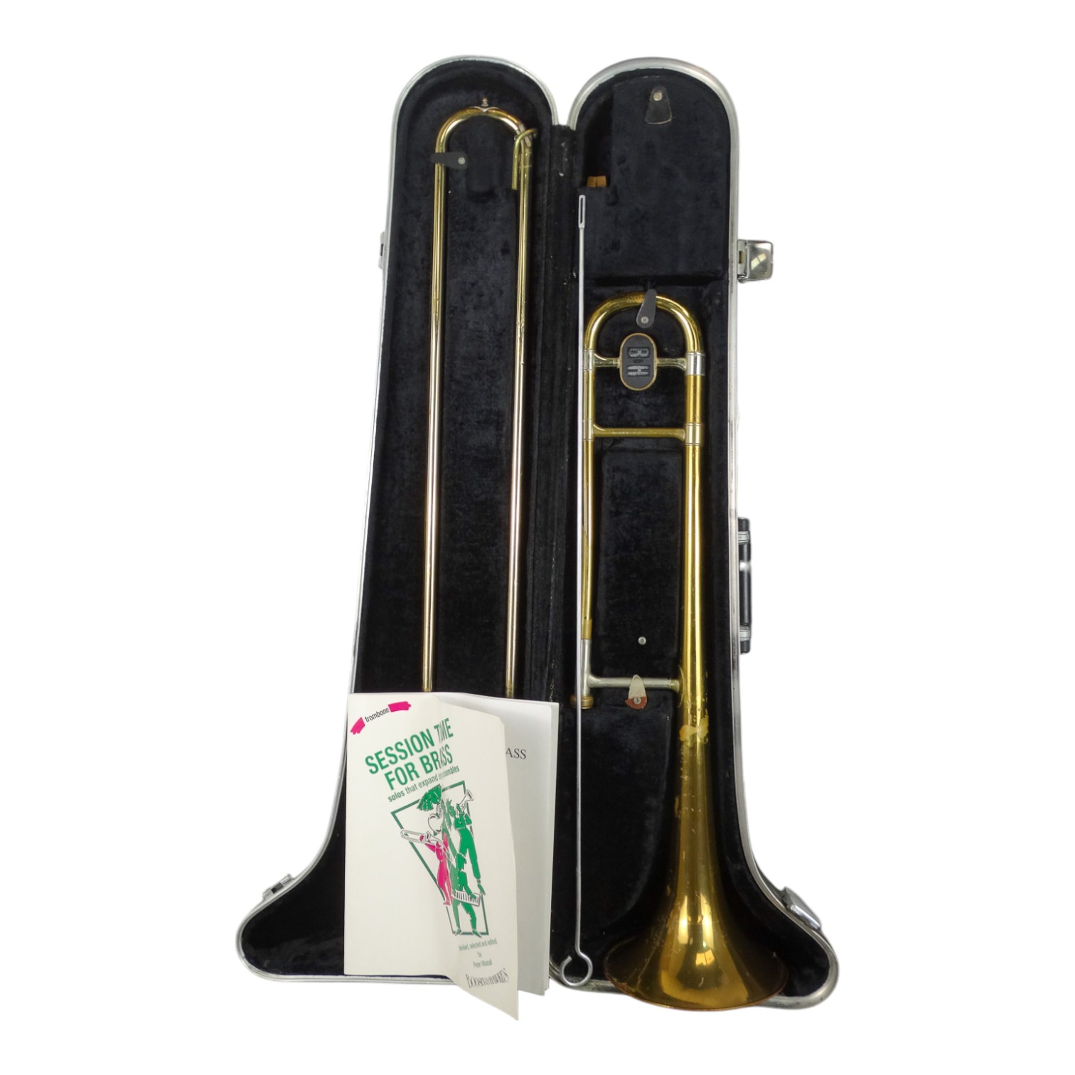 A 20th century trombone - by Boosey & Hawkes, in a hard case. - Image 7 of 11