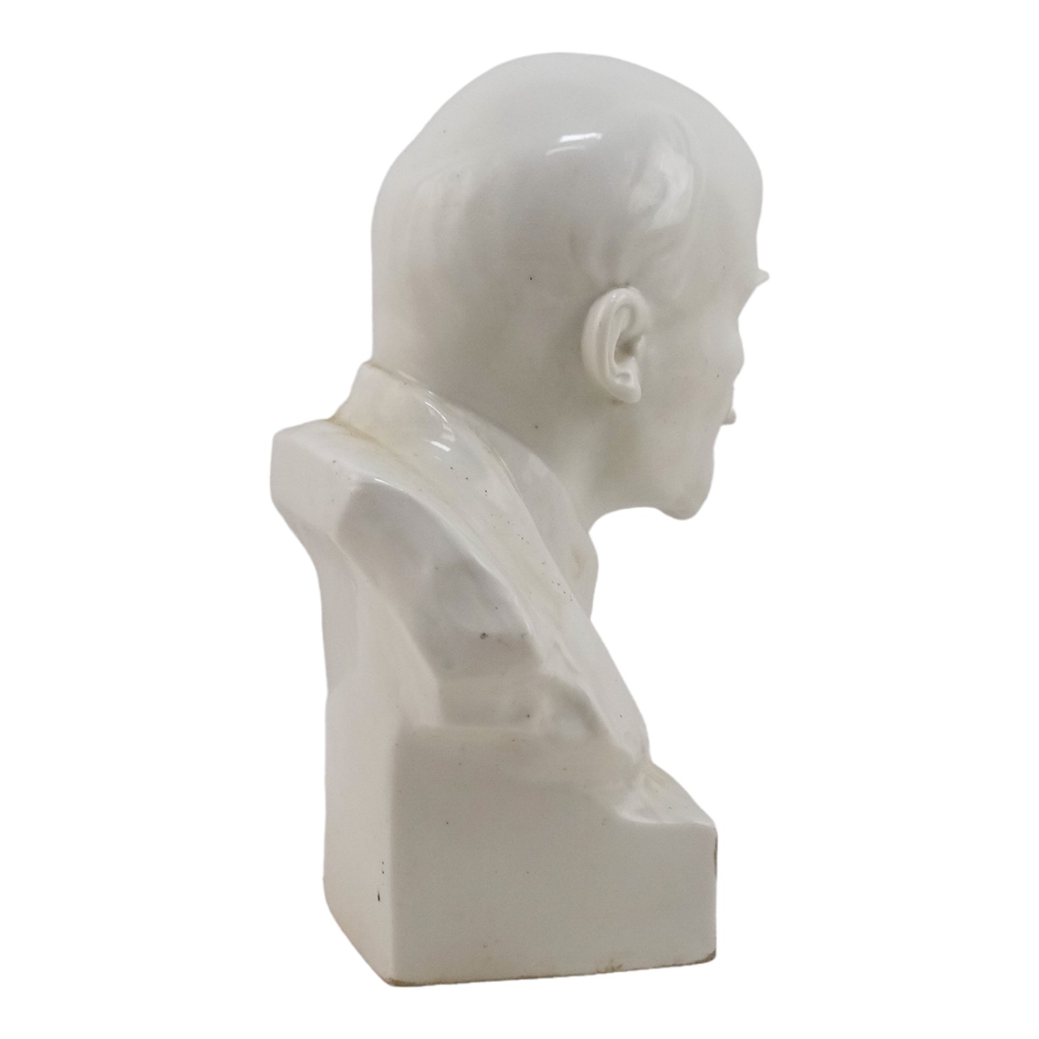 A blanc de chine figure of Lenin - bearing facsimile signature to square base and indistinctly - Image 9 of 12