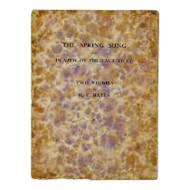 BATES H. E. The Spring Song & In View of the Fact That - Privately published 1927, limited edition