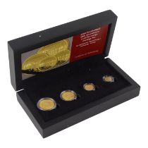 Hattons of London commemorative set of gold coins - 2020 pre-decimal 50th anniversary, comprising