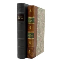 WHITE Walter A Londoner's Walk to Lands End - published Chapman & Hall 1855, quarter leather with