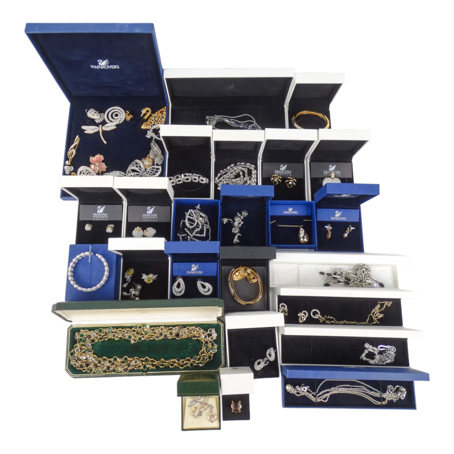 A quantity of Swarovski costume jewellery - many items with original retail boxes - Image 2 of 6