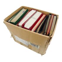 STAMPS - eleven stamp albums and stock books, containing thousands of world stamps.