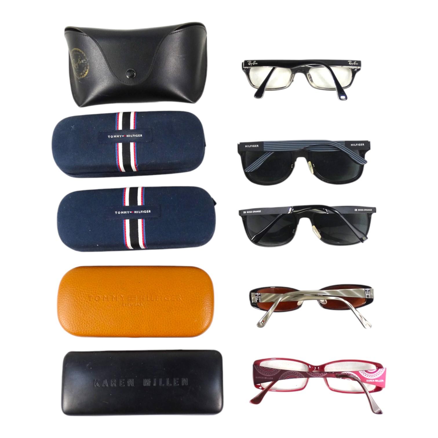 A quantity of fashion prescription glasses and sunglasses - to include two Emporio Armani, both with - Image 3 of 5