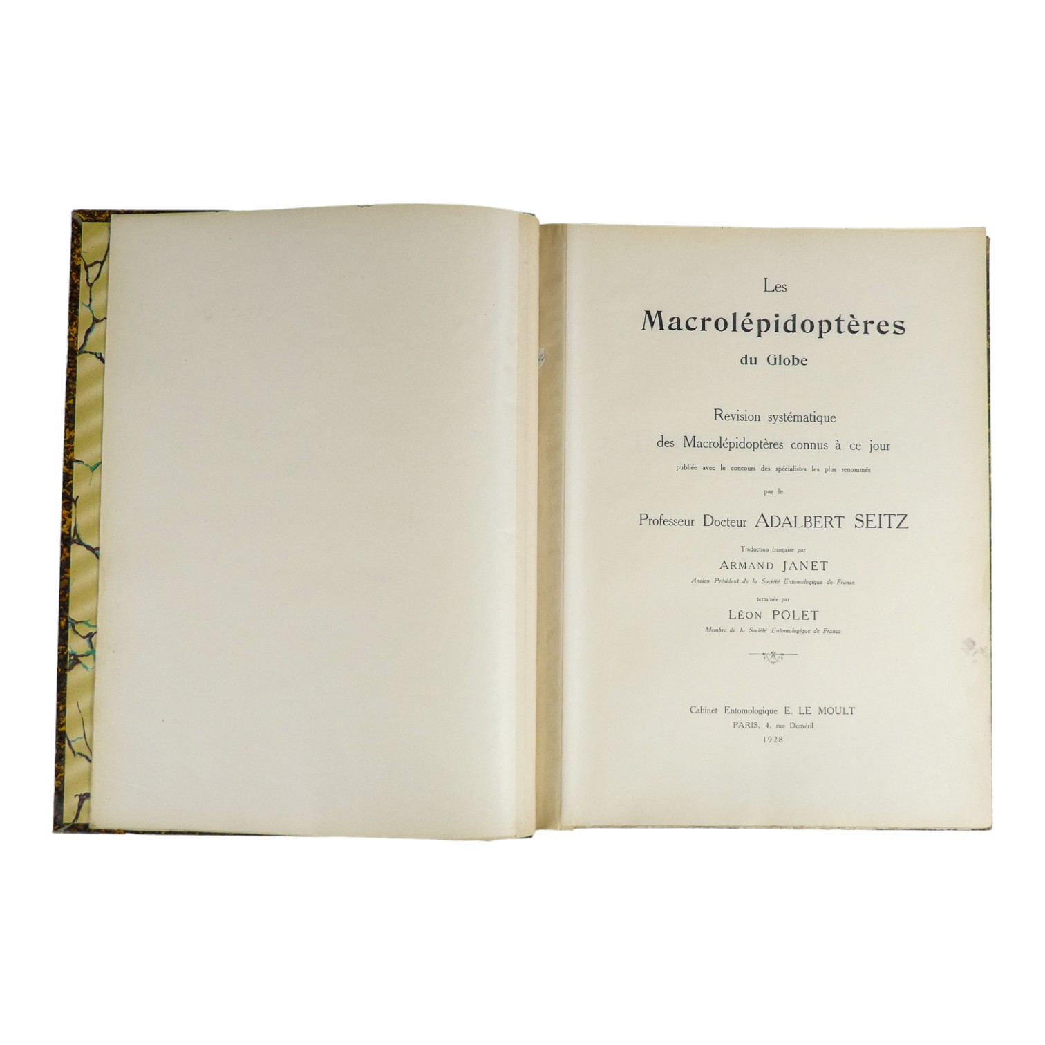 SEITZ Dr Adalbert, Les Macrolepidopteres du Globe - Alfred Kernen, Stuttgart 1911, some quarter - Image 12 of 31