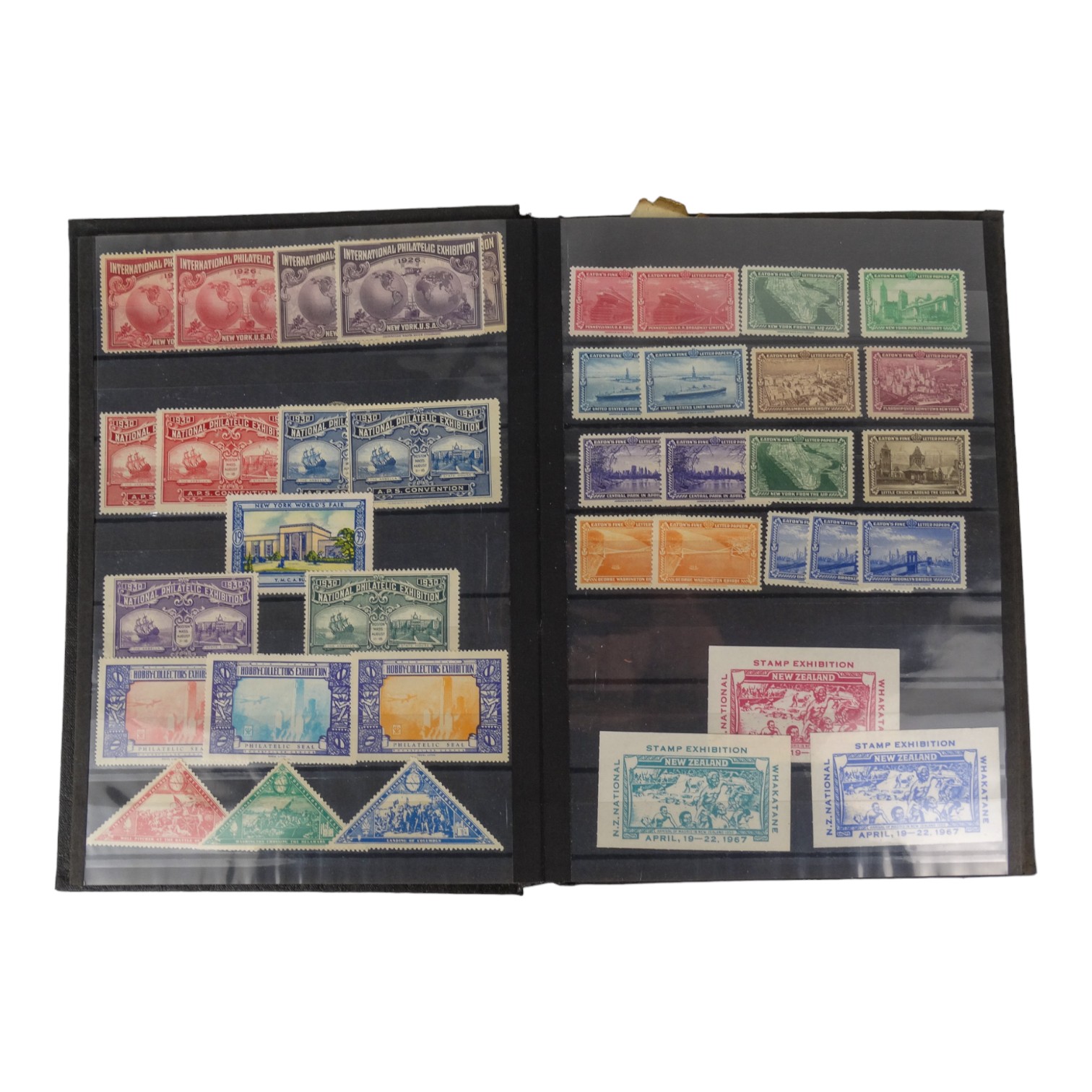 WORLD CINDERELLA STAMPS INCLUDING REVENUES - An interesting Lot contained in a stock book, stock - Image 4 of 6