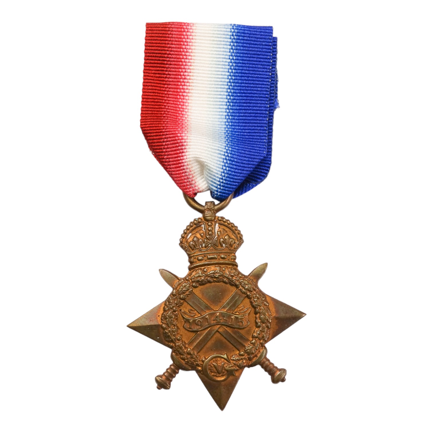 A WWI 1914-1915 Star to C. Saunders STO MFA.