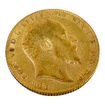 An Edward VII full sovereign - 1910