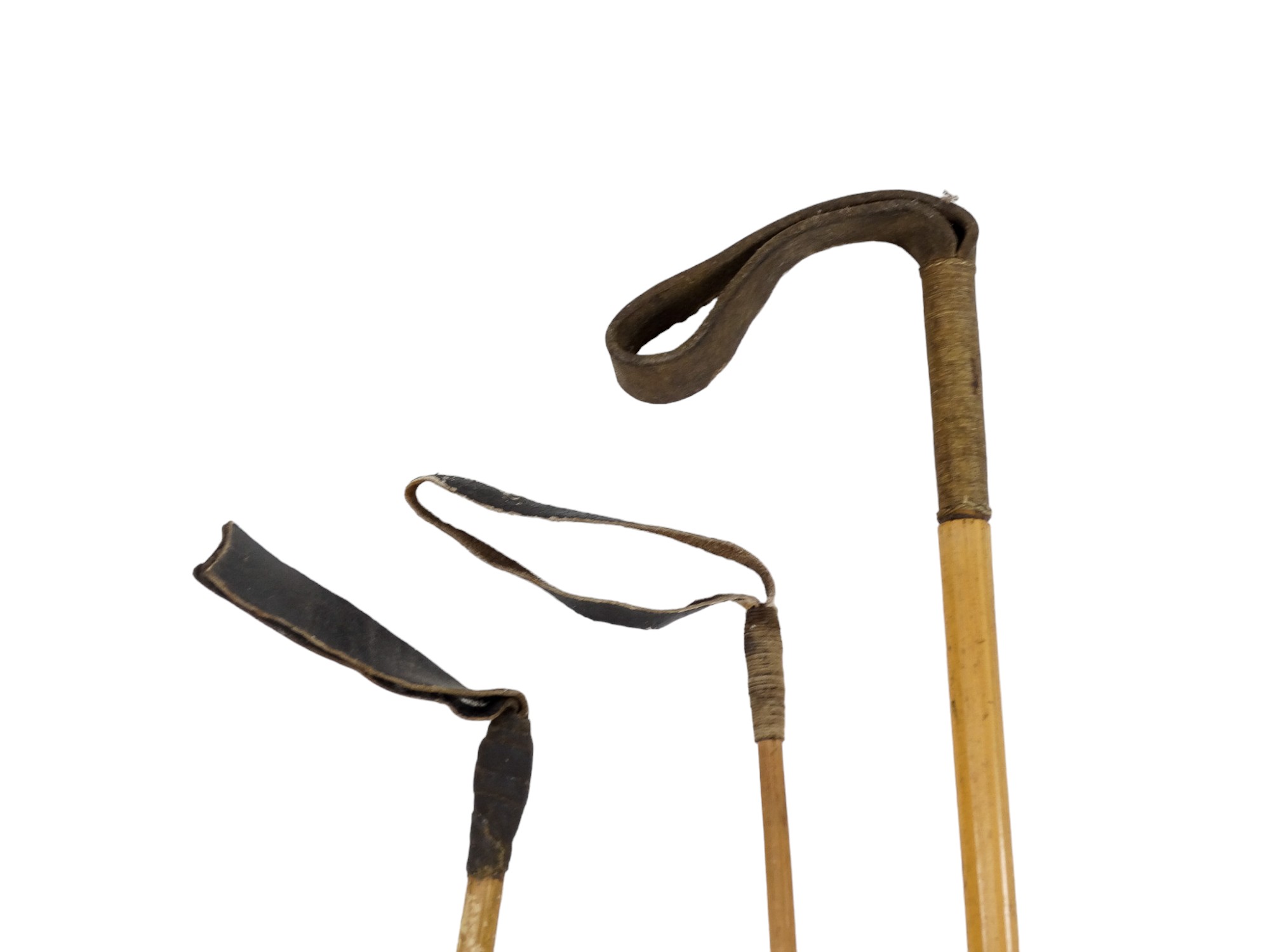 A late 19tth century riding crop - with antler handle and a silver ferrule dated 1890, together with - Image 2 of 7