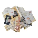 British Commonwealth and World stamps sorted onto packets, stock cards etc. All periods - a good lot