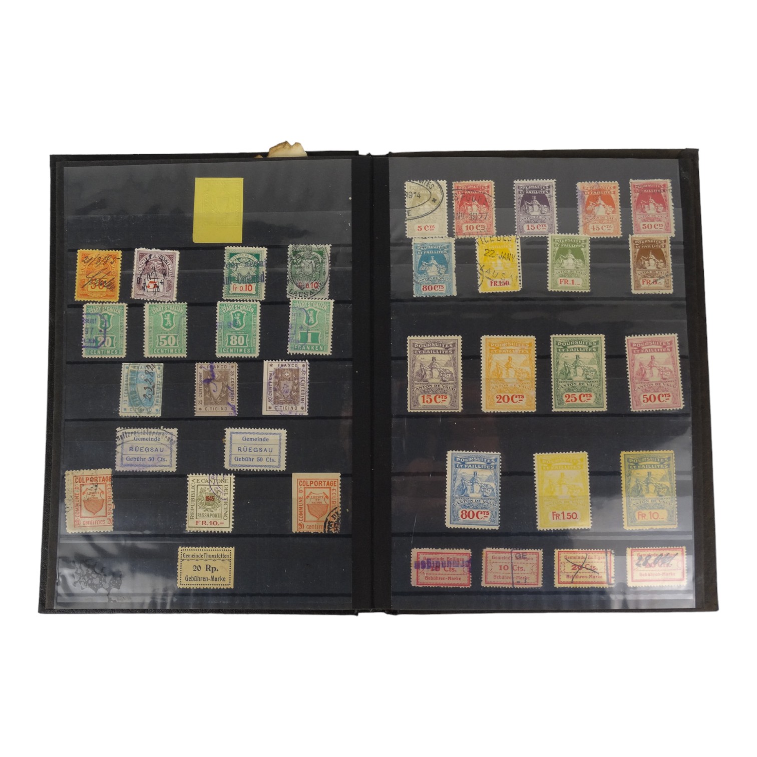WORLD CINDERELLA STAMPS INCLUDING REVENUES - An interesting Lot contained in a stock book, stock - Image 5 of 6
