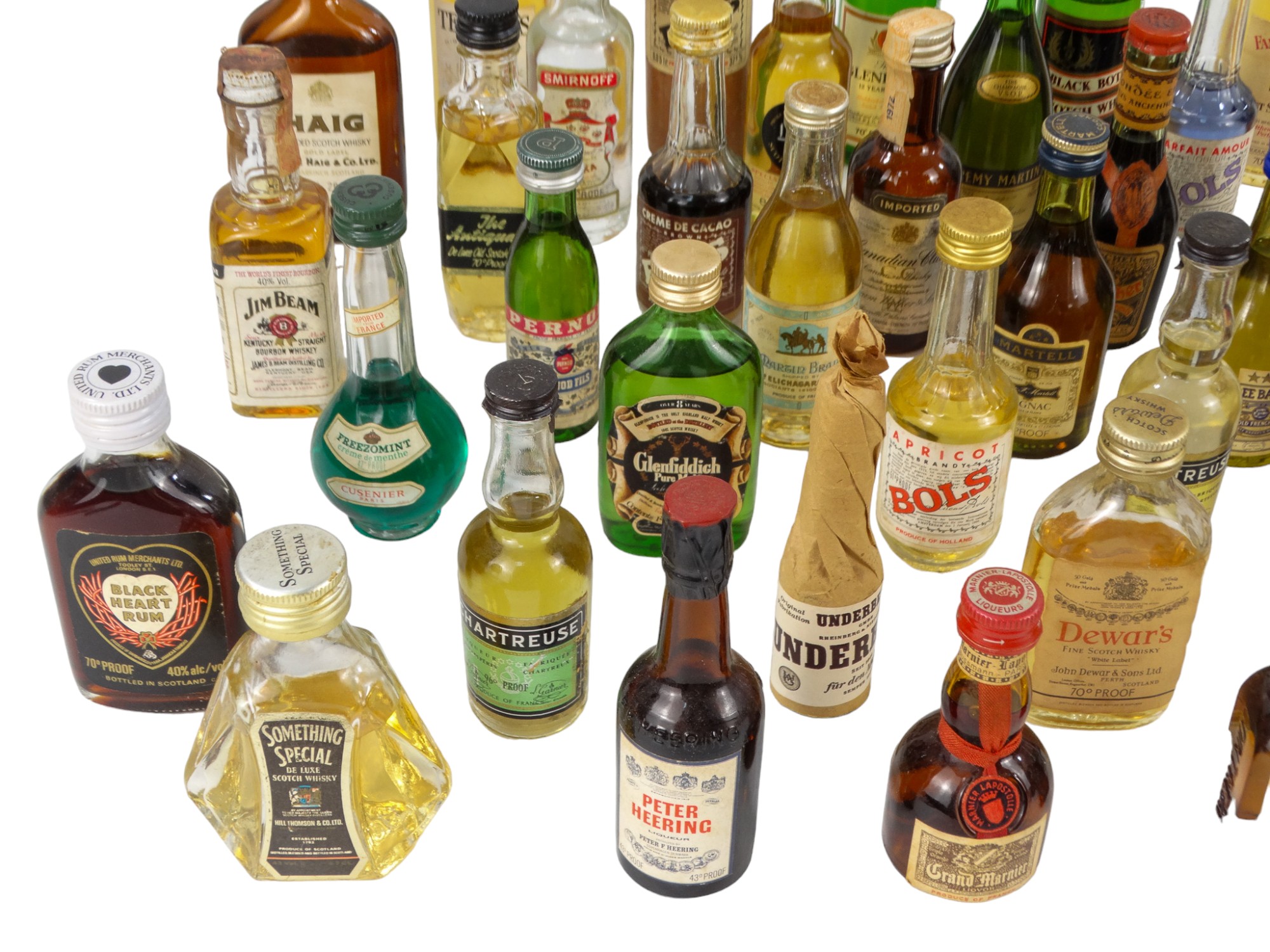 Forty-four miniature bottles of spirits - including some liqueurs. - Image 7 of 7