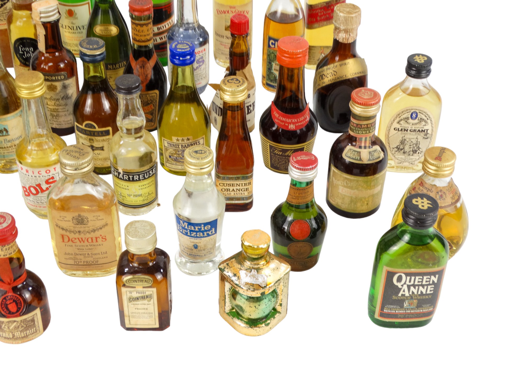 Forty-four miniature bottles of spirits - including some liqueurs. - Image 6 of 7